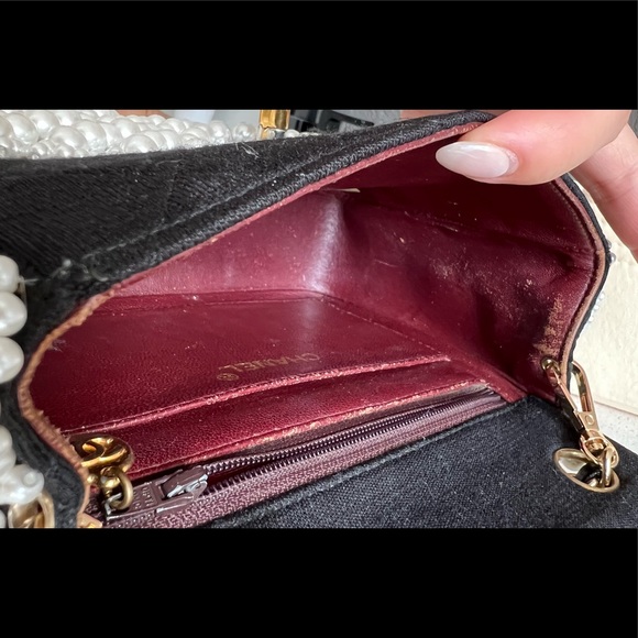 ❌SOLD❌ Customized Authentic Chanel Jersey Mini Square - Picture 16 of 16